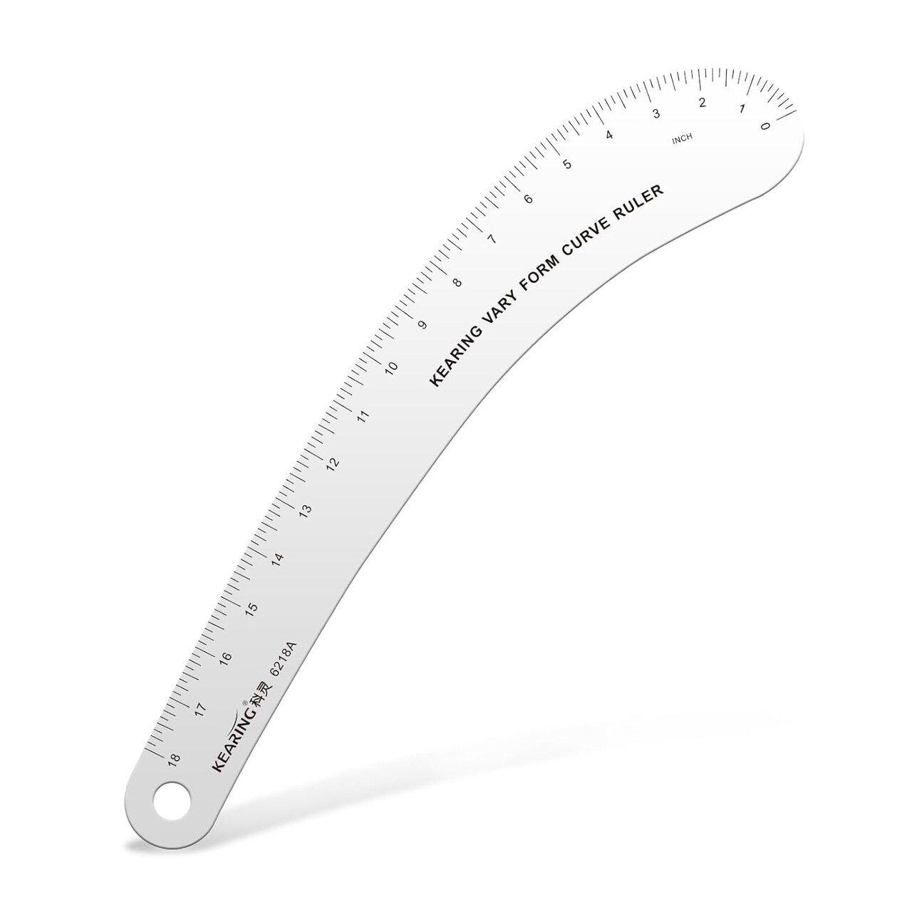 Kearing® Vary Form Curve Ruler for Sewing, Pattern Making. Made from Aircraft Aluminum French Curve Ruler for Sewing, Quilting, Arm Sleeve Measuring Curve